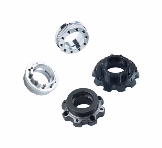 Piezas de titanio para engranajes de piezas de Audio de buena precisión de aluminio mecanizado CNC.